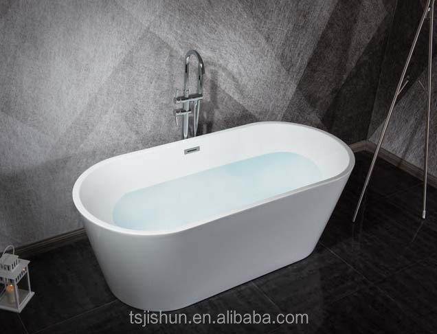 CE Approved  Bath Factory Guangdong Small Built Drop in Acrylic Bathtubs with Seat