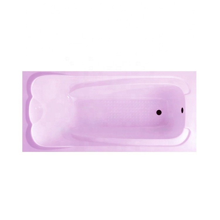 CE Approved  Bath Factory Guangdong Small Built Drop in Acrylic Bathtubs with Seat