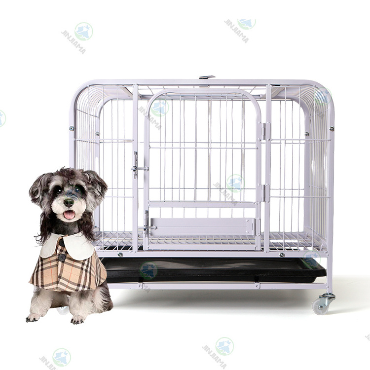 custom Wooden Decorative Dog Cage Kennel Wire Door with Lock Small Animal House dog kennels pet house wood