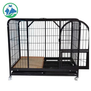 Modern Indoor Wooden Dog Crate Kennel House Customized Solid Wood Dog Puppy Pet Cages Crates For Large Dogs