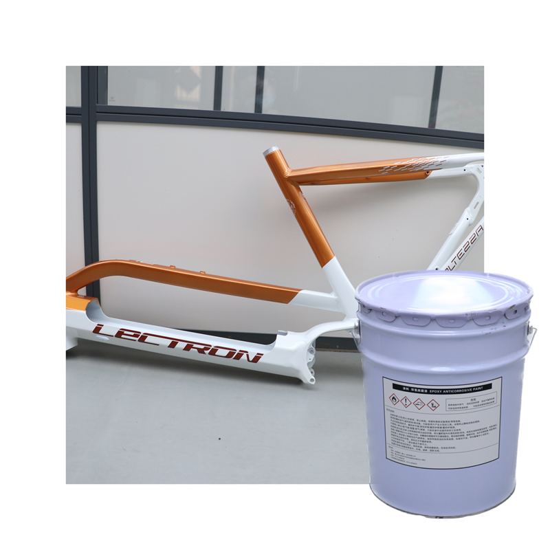 Color Brilliancy Manual Spraying Acrylic Resin Based Leather Bicycle metallic surface Paint Primer