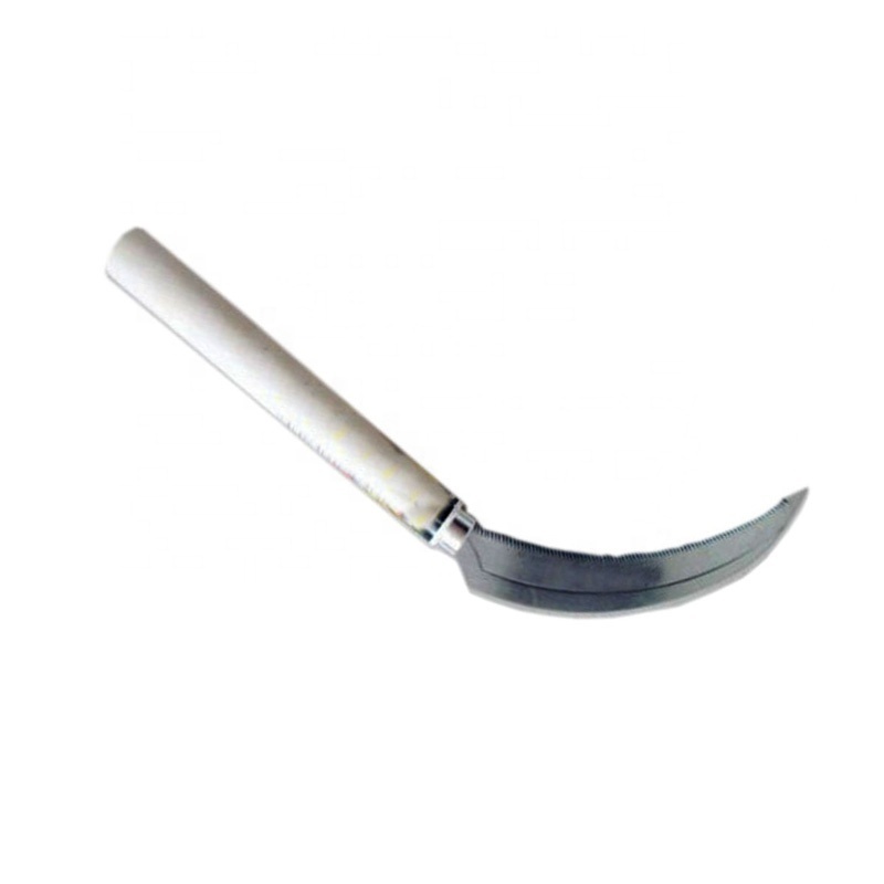 SI206CS Japanese Agricultural Tools Grass Rice Harvesting Weeding Serrated Toothed Knife Sickle