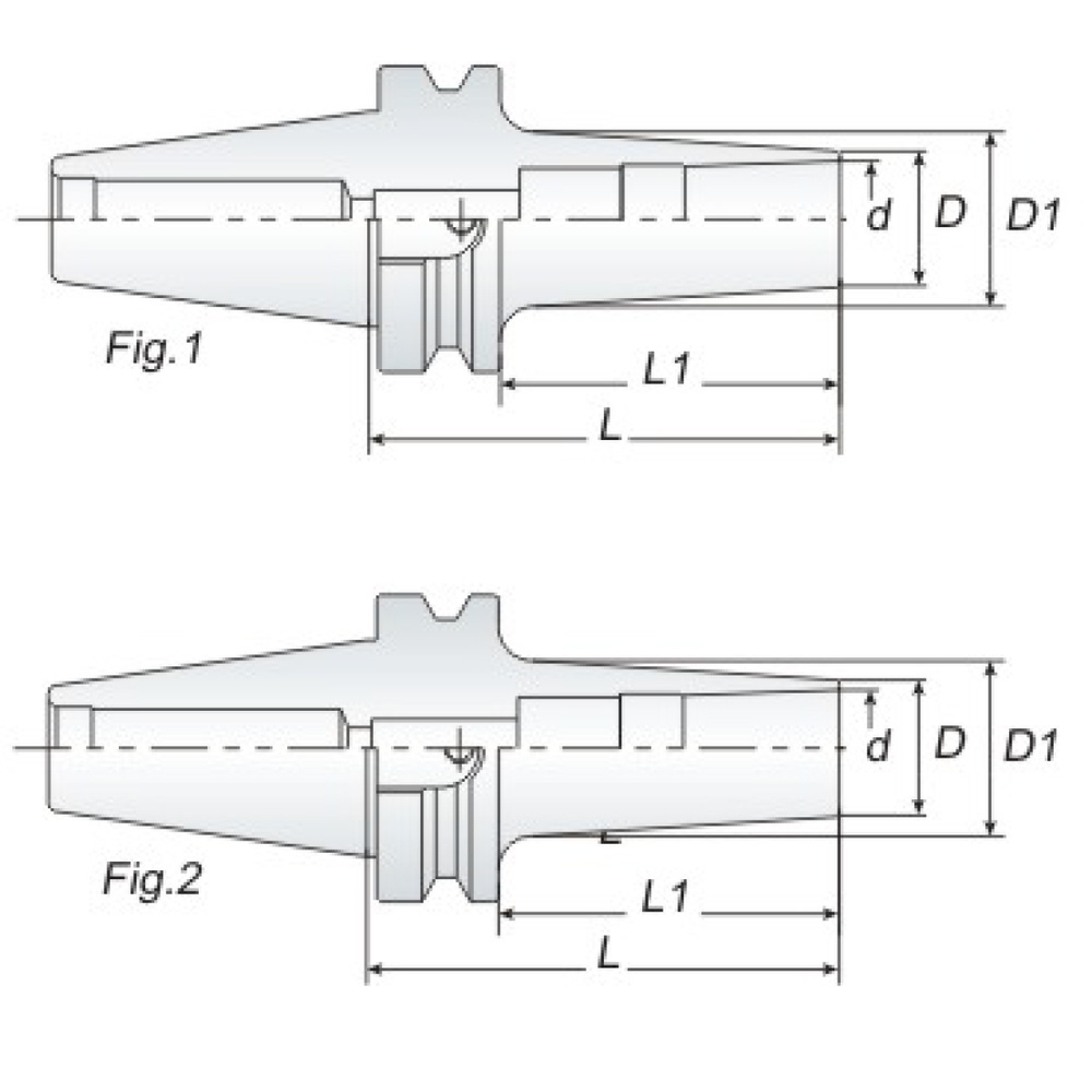 Back Pull Collet Chuck Tool Holder BT30 40 50-SDC 0.003mm spindle  Machine Tool Accessories CNC Parts