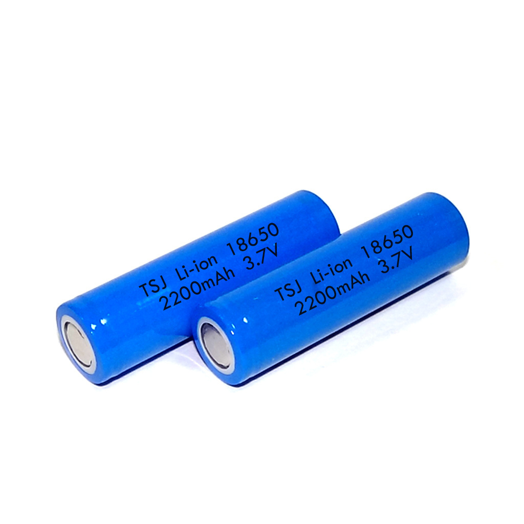 3.7V 18650 2200mah Rechargeable Li-ion Battery Lithium Battery Pack Rechargeable Cell 18650 High-current Electric Products NCM