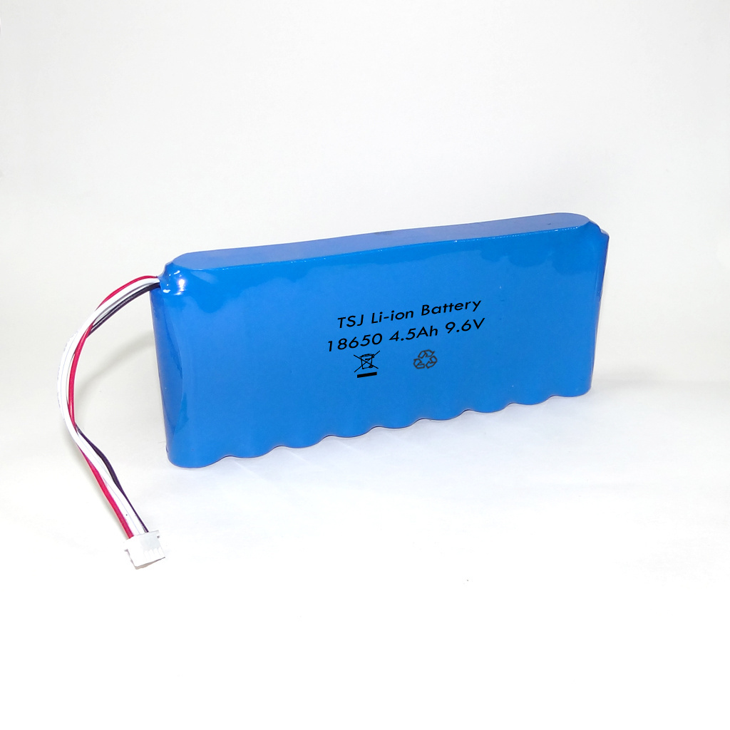 Customized 3.2V Lifepo4 Battery Cells 9.6V 4500mAh Lithium Ion 3S3P 18650 Battery Pack for Power Tools and Toys