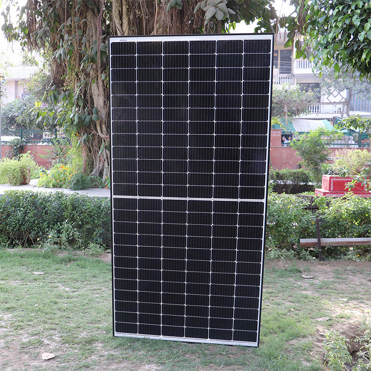 Solar power plant solar panel cheap 550w solar panel for night