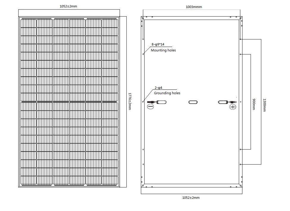 paneles solares chinos precio 360w celdas solares pv module