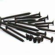 3.5x25mm black self-drilling drywall tool screw coarse thared 6x1 1/4 2 inches with pvc washer