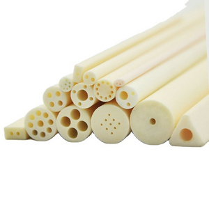 High Purity Alumina Insulation 2 hole 4 holes Ceramics Tube