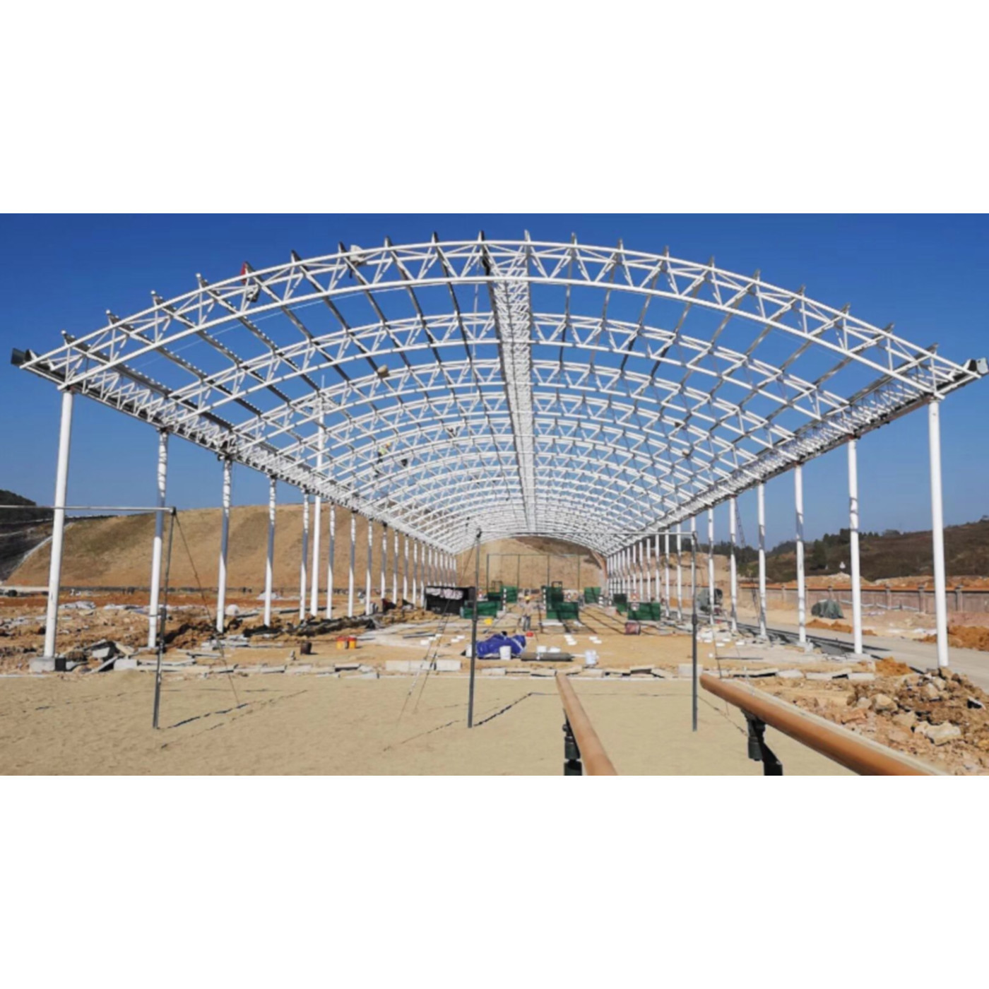 Safe And Fast Build Steel Roof Truss Prefabricated House Structure Steel For Warehouse Workshop Shed Design