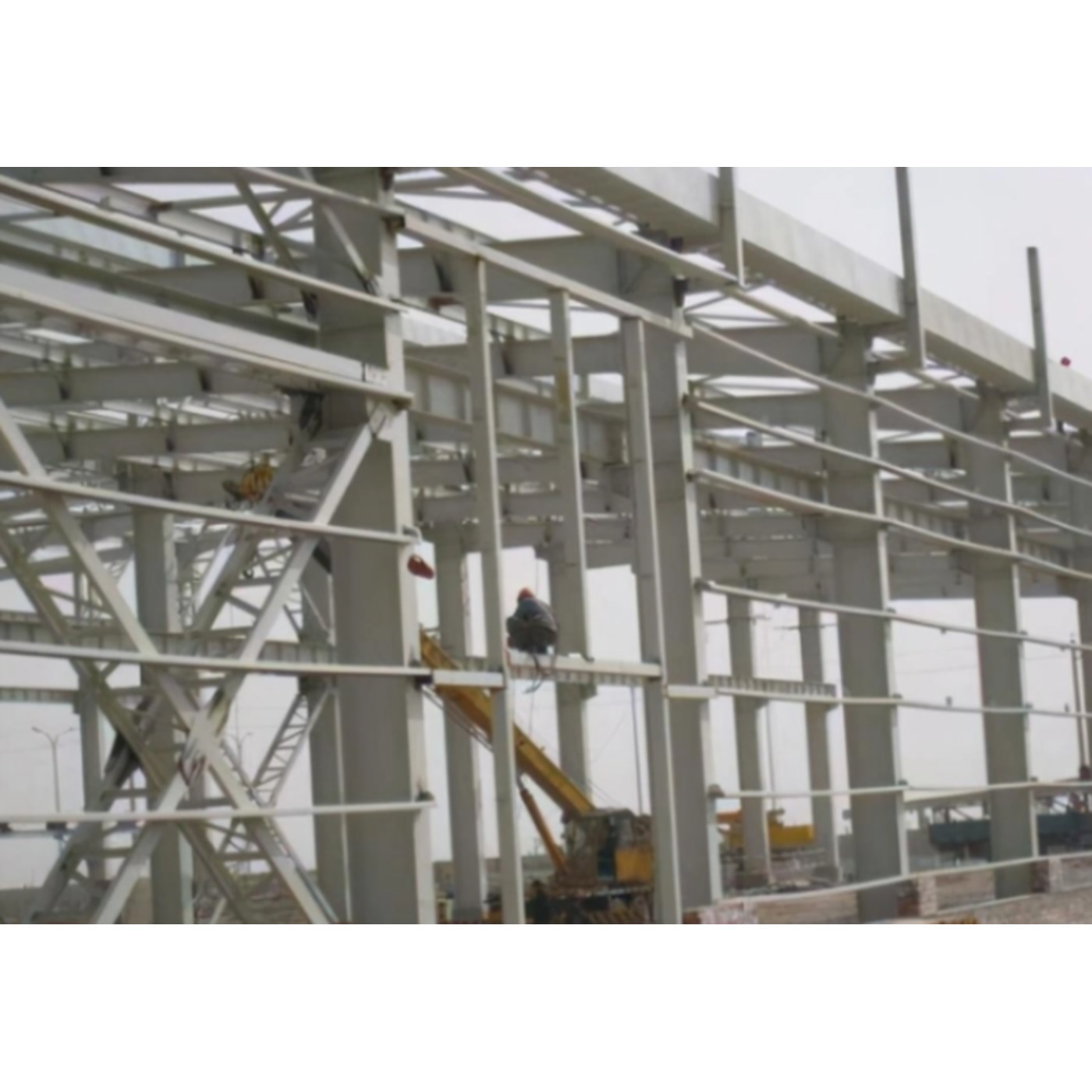 Safe And Fast Build Steel Roof Truss Prefabricated House Structure Steel For Warehouse Workshop Shed Design