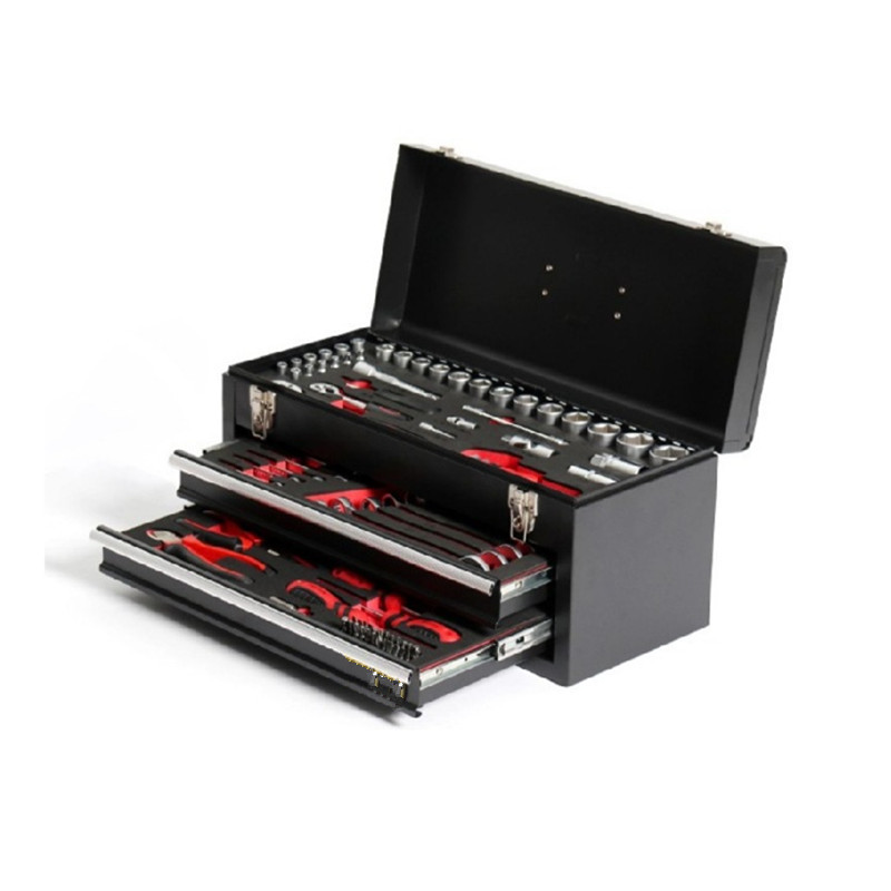 mechanic tools automotive Mechanics Tool Set Hand Professional OEM Wrench Socket Set with 3 Drawer Tool Box