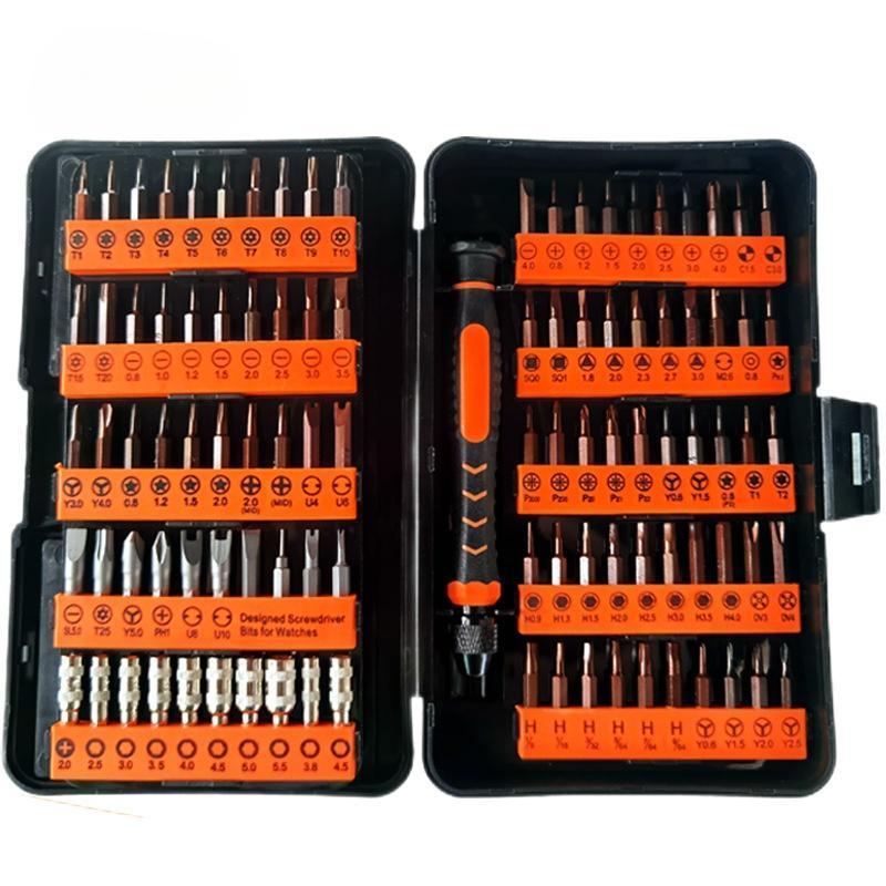 High Quality screwdriver kit 130 in 1 head glasses clock mobile phone repair tool set