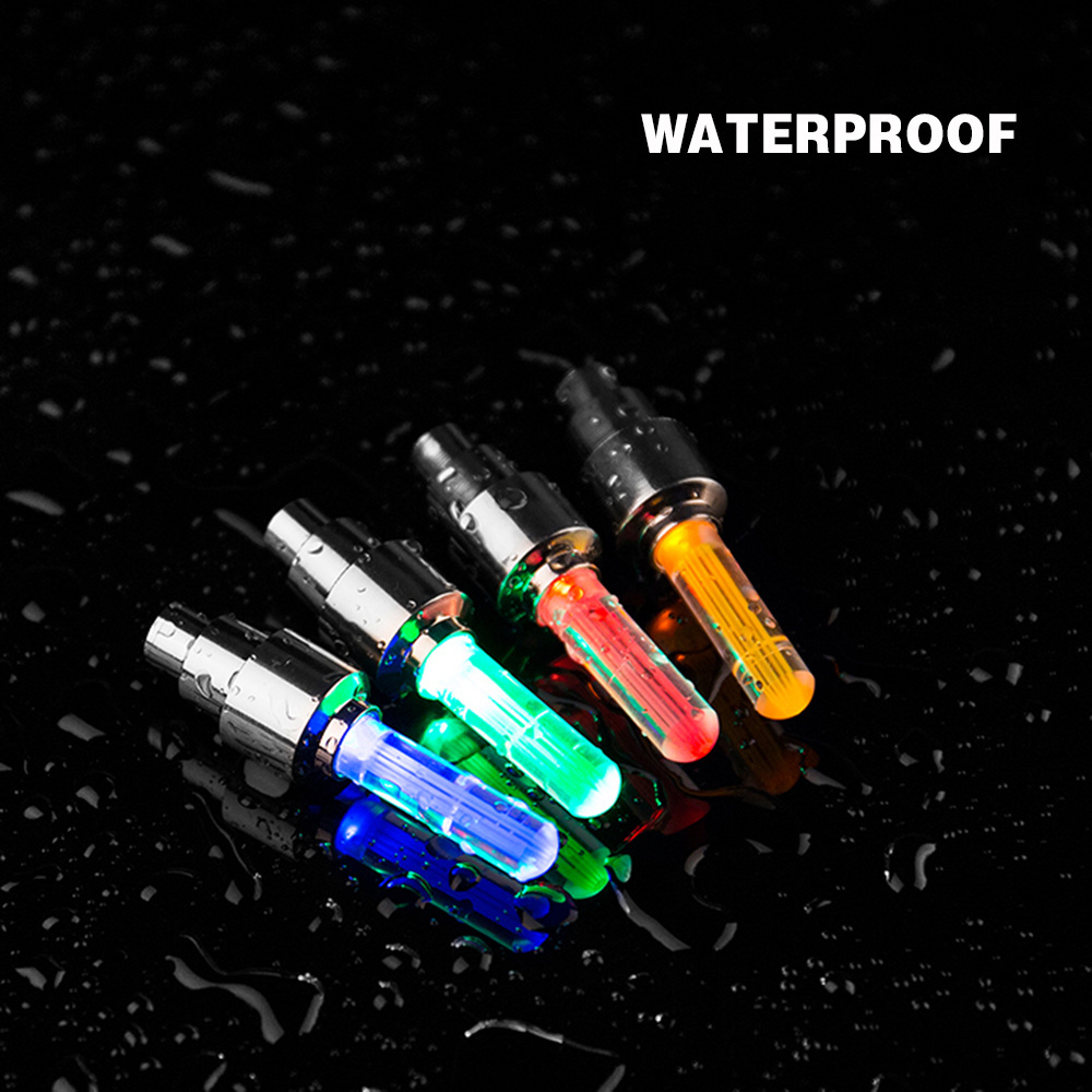 Bicycle Accessories Cycle Light Led Flash Tyre Valve Light For Car Bike Bicycle Motorbicycle Wheel Tire Light