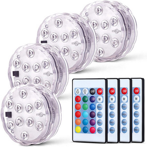 remote control RGB luces piscina IP68 Waterproof LED Swimming Pool Light Underwater led light Lighting for swimming pool