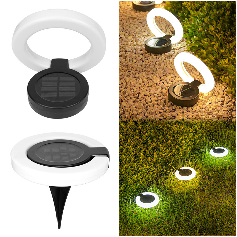 360 Degree Rotating Led Solar Powered Wall Light Outdoor Waterproof Led Holiday Decoration Light Solar Garden Light