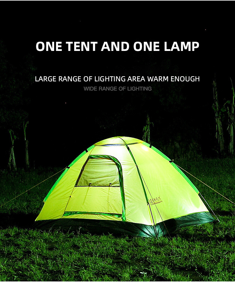 Outdoor MINI USB Battery Operated Rechargeable Camping Lamp lantern Portable LED Solar Camping Lights desk lamp