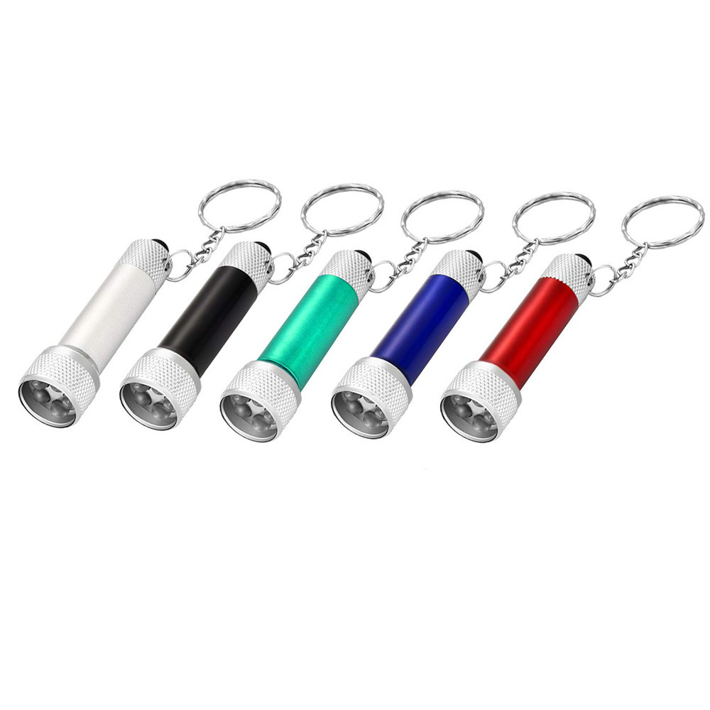 5 bulbs LED Keychain metal mini keychain flashlight for promotion gift