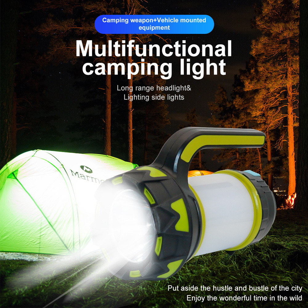 new Portable Multifunctional Super bright 4 modes Rechargeable Led Camping Lantern Light