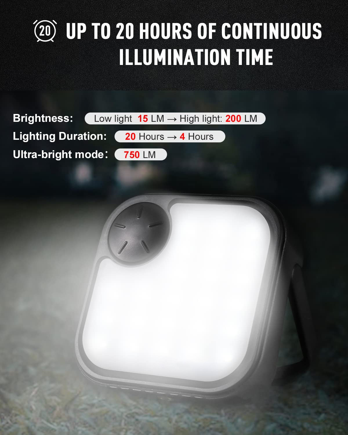 Solar USB Portable Lantern LED Camping Light Rechargeable Waterproof Lamp Hiking Light Phone Charger Camping Tent Light