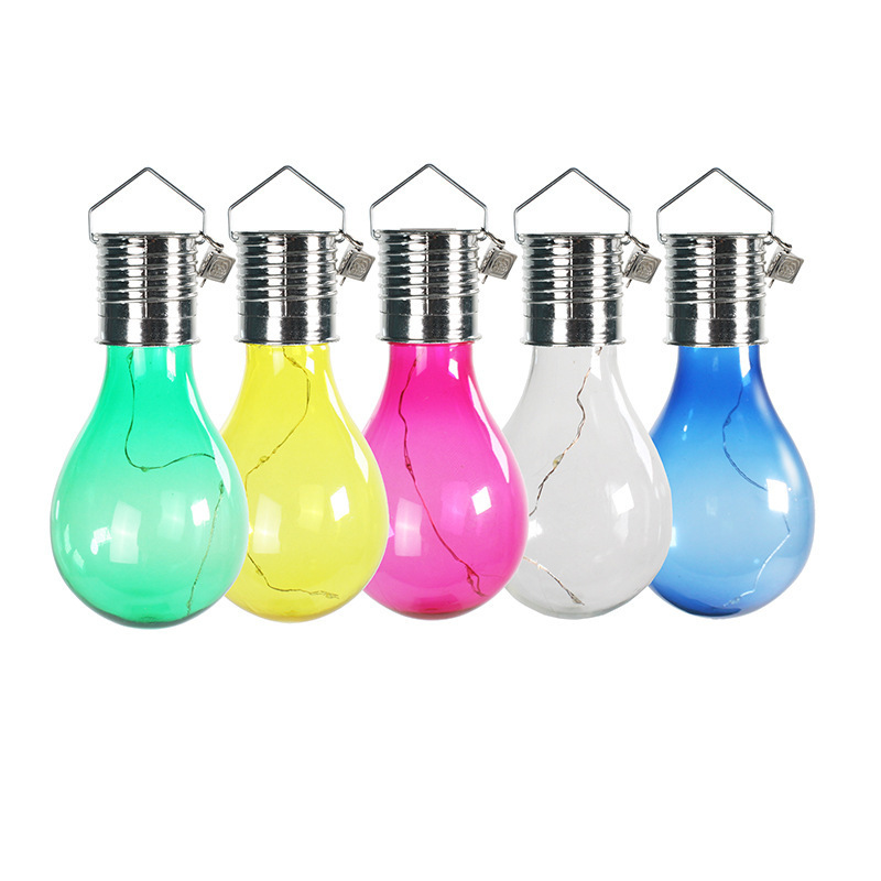 Solar Light Bulbs Outdoor Waterproof Garden Hanging LED Light Lamp Bulb Globe Lights for Home Yard Party Holiday Decorations