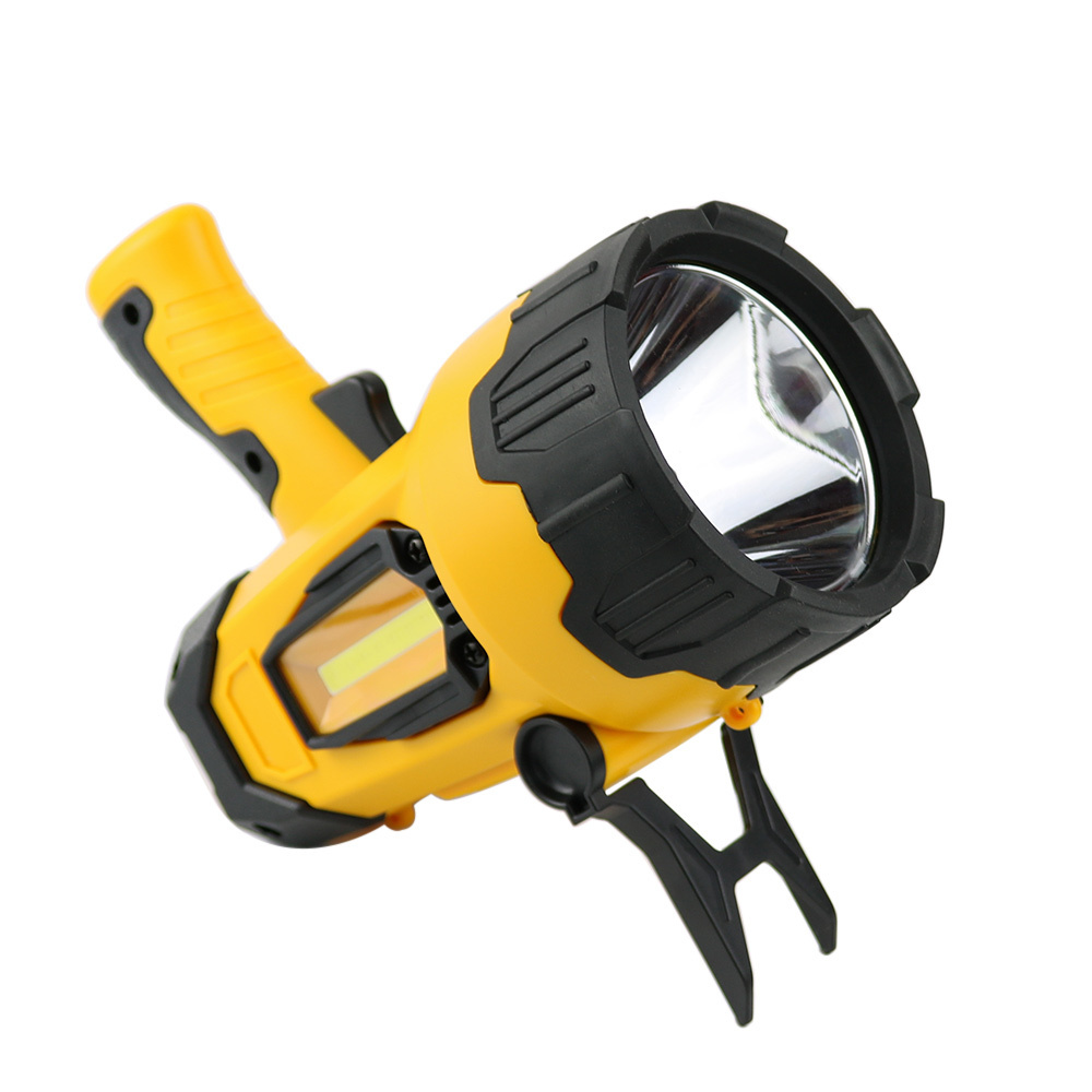 10W Rechargeable Marine Searchlight Waterproof LED Handheld Spotlight with USB Power Charger