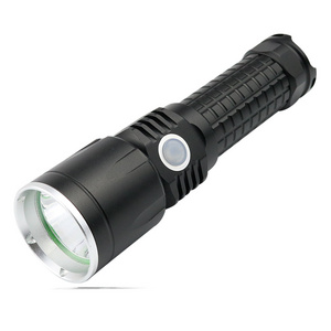 USB charging light flashlight fixed focus focused long range tactical flashlight for hunting