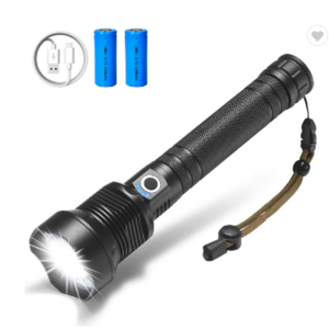 LED Flashlight Telescopic Dimming XPH70 Flashlight Rechargeable Battery ZOOM Flashlight Emergency Aluminum Alloy 90 30000 36000