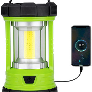 3000LM 5 Light Modes Portable Waterproof Rechargeable LED Camping Lantern Light Impact-Resistant Emergency Flashlight Lantern