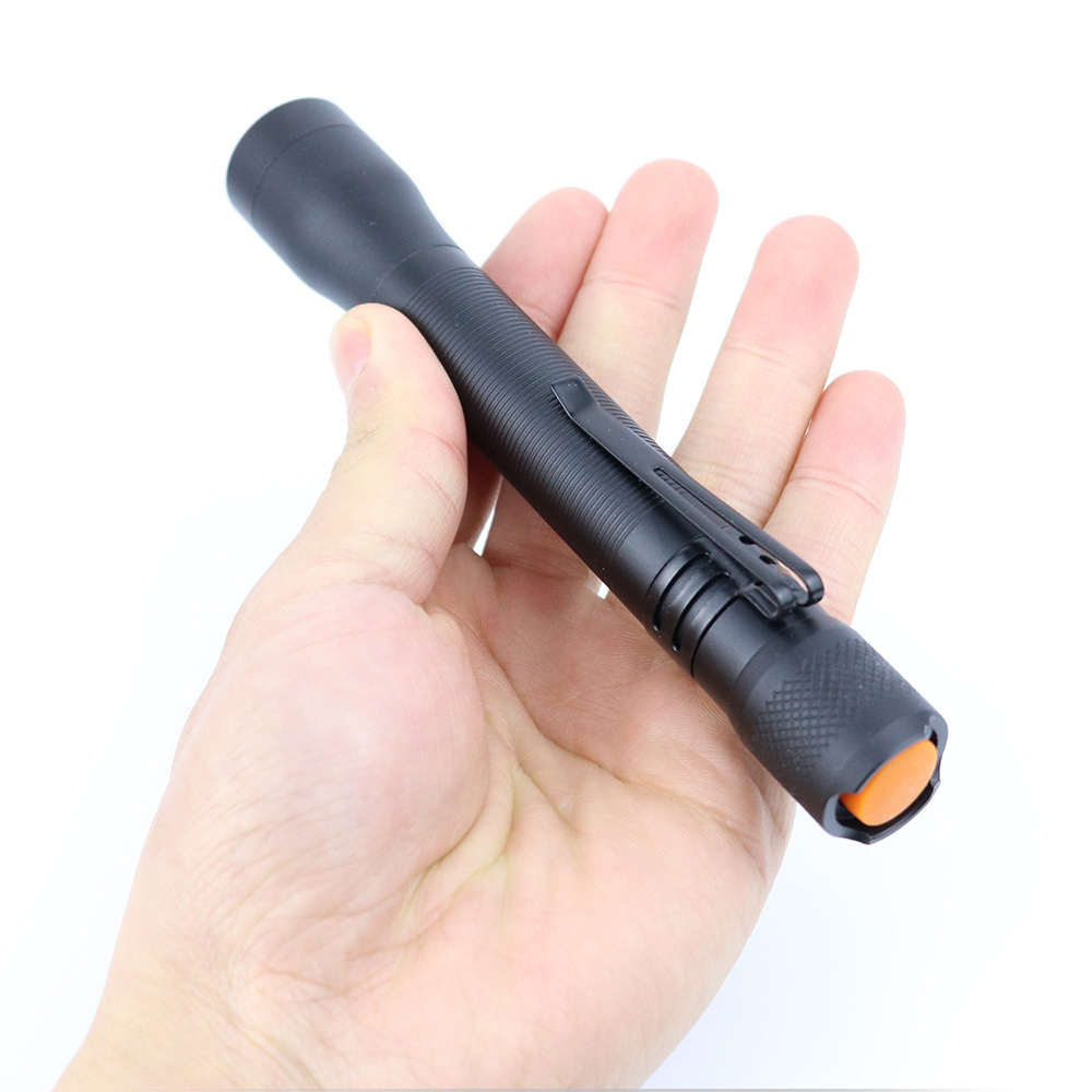 high Lumens Aluminum AA battery powered Pocket LED Flashlight