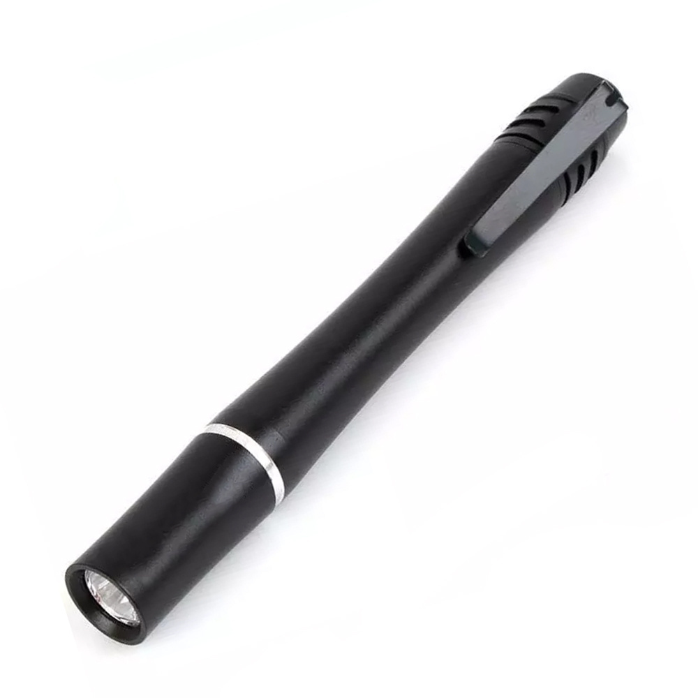 Wholesale AAA battery powered pocket tactical pen flashlight with clip