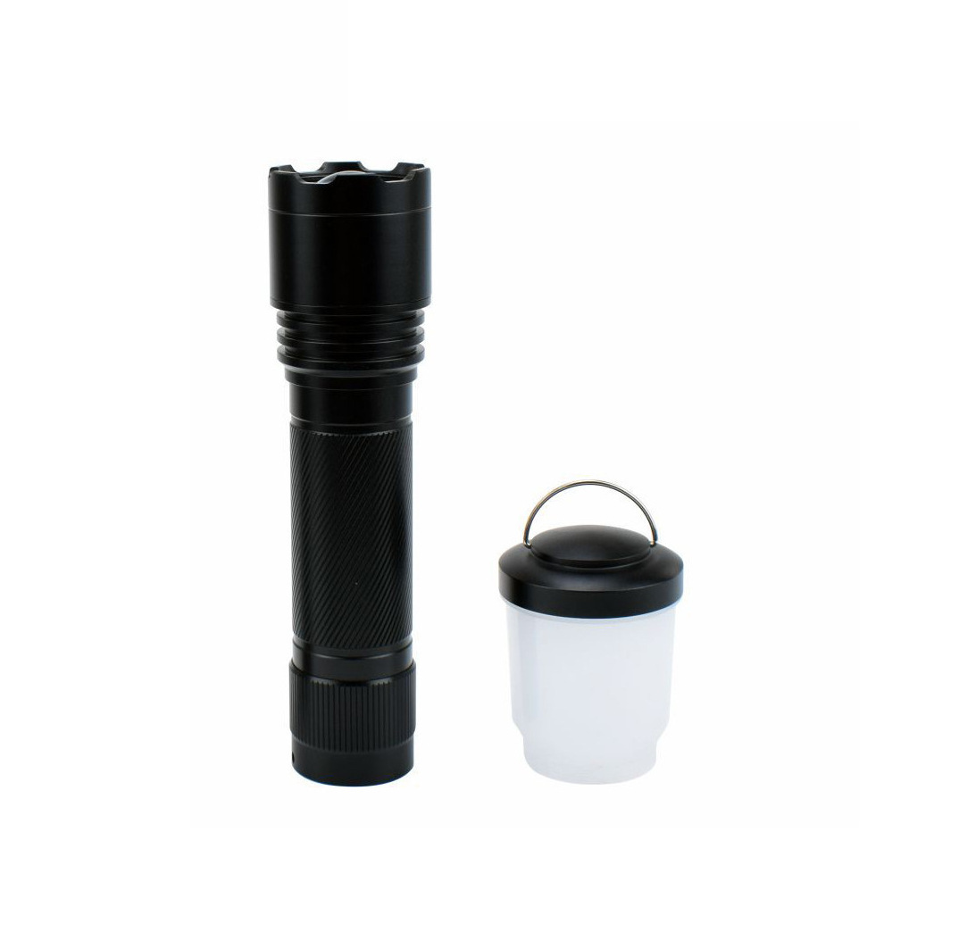 New Design 2 In 1 Outdoor Camping Latern Portable Edc Flash Light Detachable Lighting Tactical Flashlights Lighting For Camping