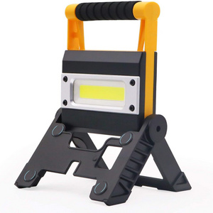 Magnetic Base Super Bright 10W 1200LM Portable LED Rechargeable Working Lamp and Hook COB Floodlight