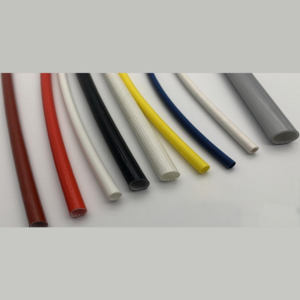 Fiber Glass Braided Sleeving Cable Insulation Heat Shrink Sleeve Hydraulic Pipe Protection Heat-treatment Fiberglass Sleeving