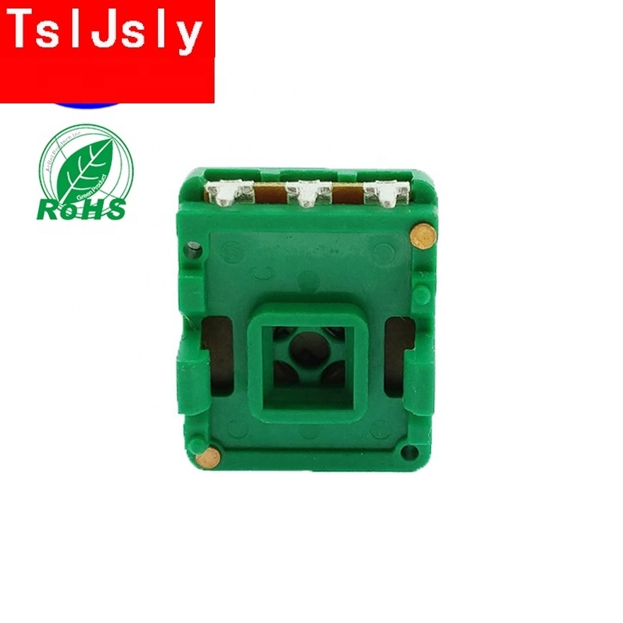 TSLJSLY Free samples R16PTS 16mm 10K 100K 500K ohm dimmer potentiometer with Tactile switch