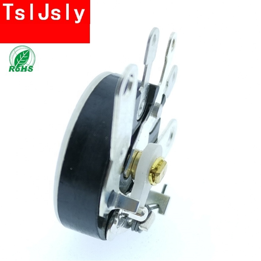 TSLJSLY RV16 Rk16 R167NS Good quality 16mm 1k 5k 10k 20k 100k 500k carbon films 16mm Thumbwheel potentiometer with switch