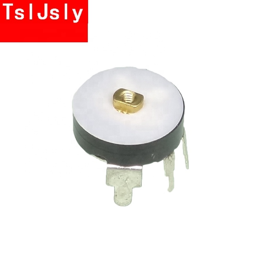 TSLJSLY High Quality Factory price 1k 5k 10k 50k carbon film Rotary 16mm Thumbwheel Potentiometers with switch