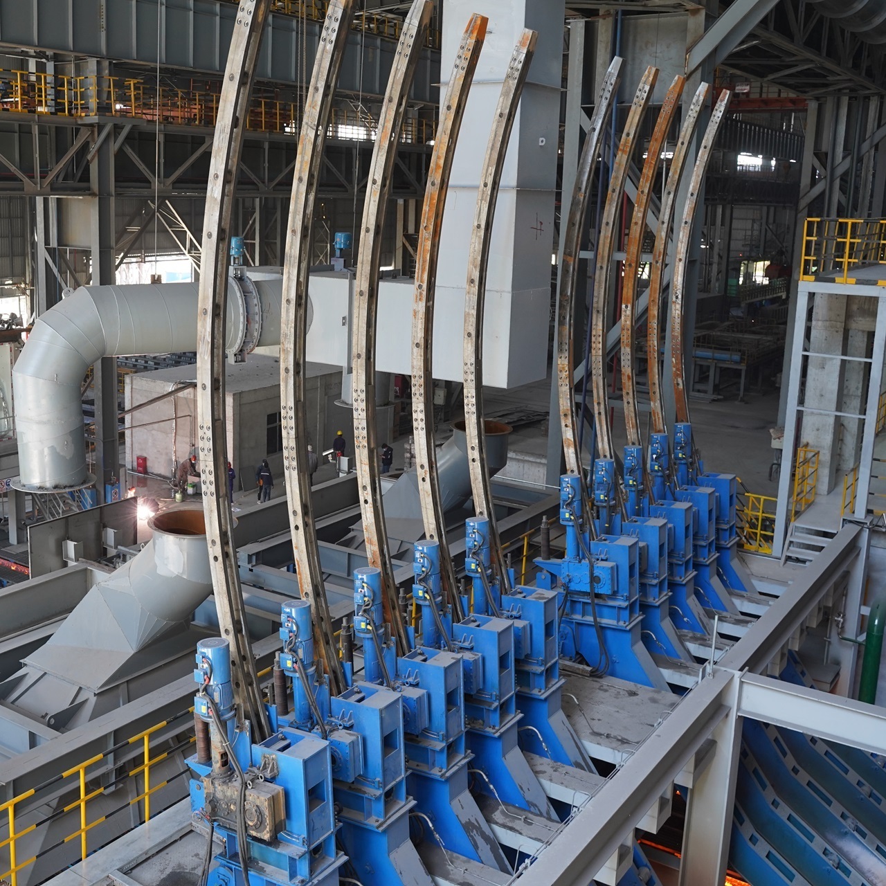 Hot mill automatic billet production line  Large billet continuous casting machine