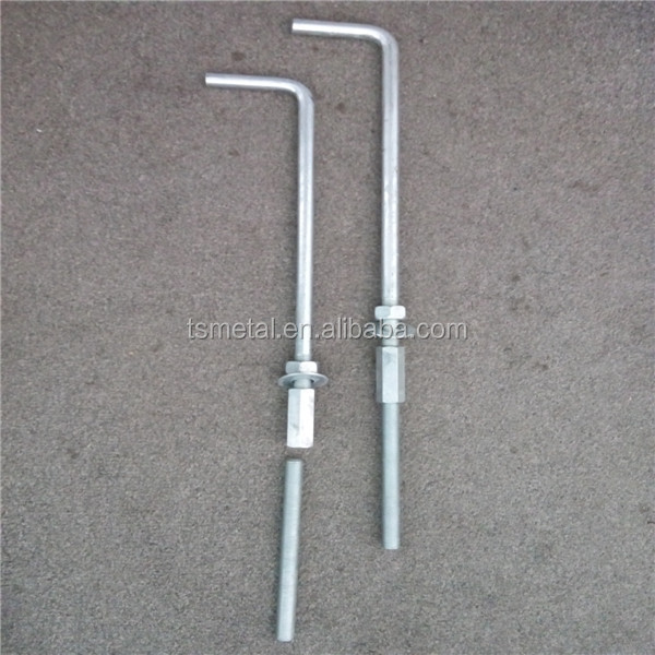 High Strength Foundation Bolt L Bolt Right Angle Bolt