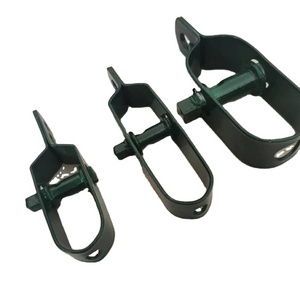 Hot Dipped Galvanized Pipe Clamps Barbed Wire Post Clamp Farm Tensioner