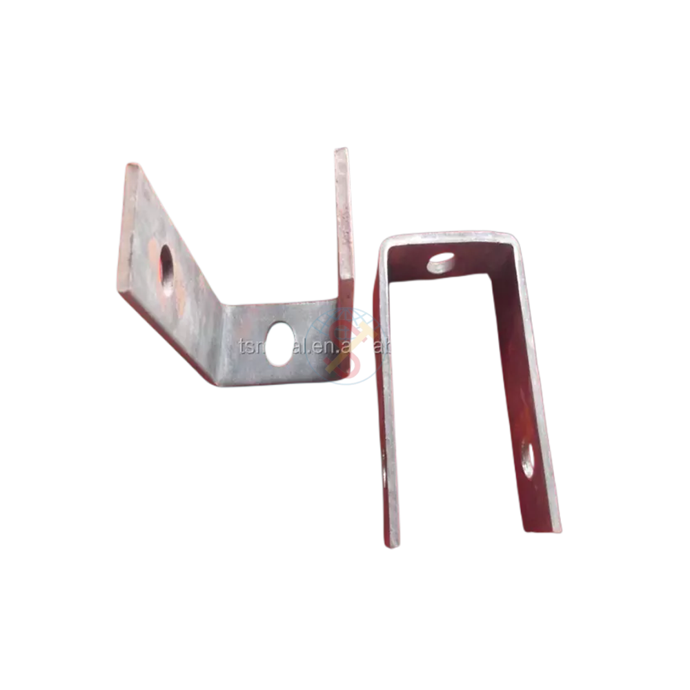 U shaped metal brackets Custom galvanized metal brackets