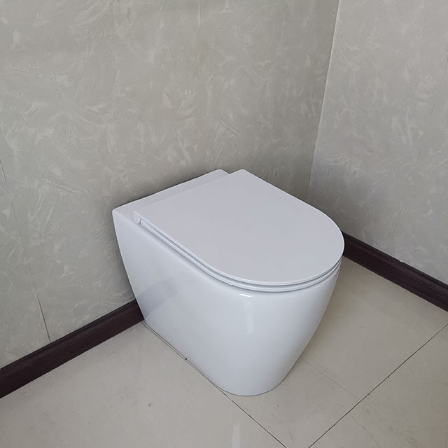 luxury modern european wc bowl round power flush toilet bowl set bathroom water closet one piece hidden cistern toilet