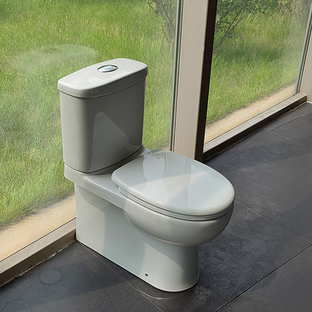 Foshan P trap wash down two piece cheap toilet bowl wc water closet price