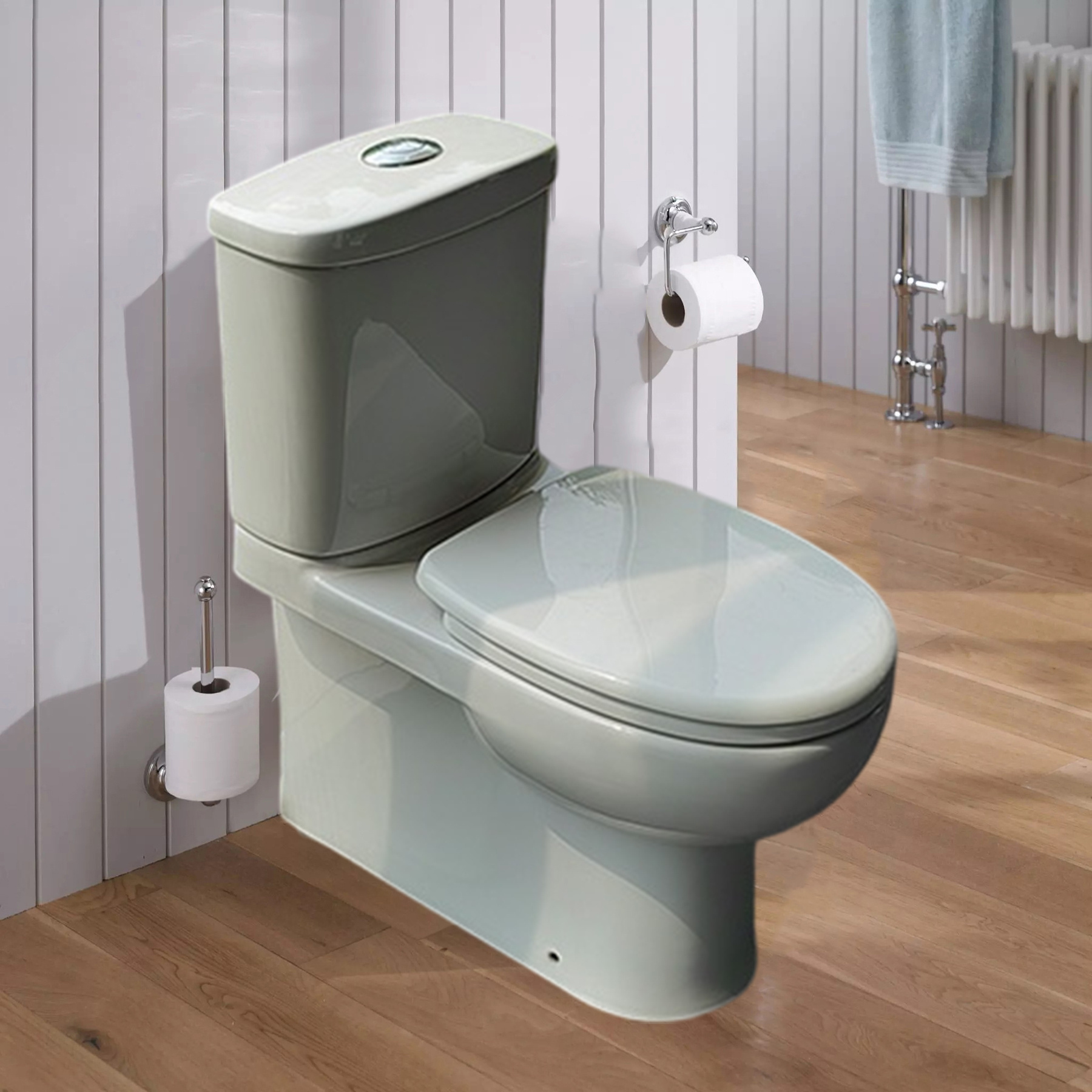 Foshan P trap wash down two piece cheap toilet bowl wc water closet price