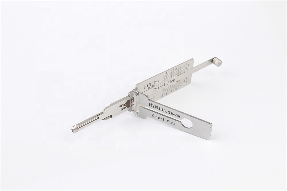 TSNEW lishi 2 in 1 tool NSN14 NSN11 HYN11 HY15 HY16 HY17 HU87 HU49 MIT11 lishi 2-in-1 lock pick