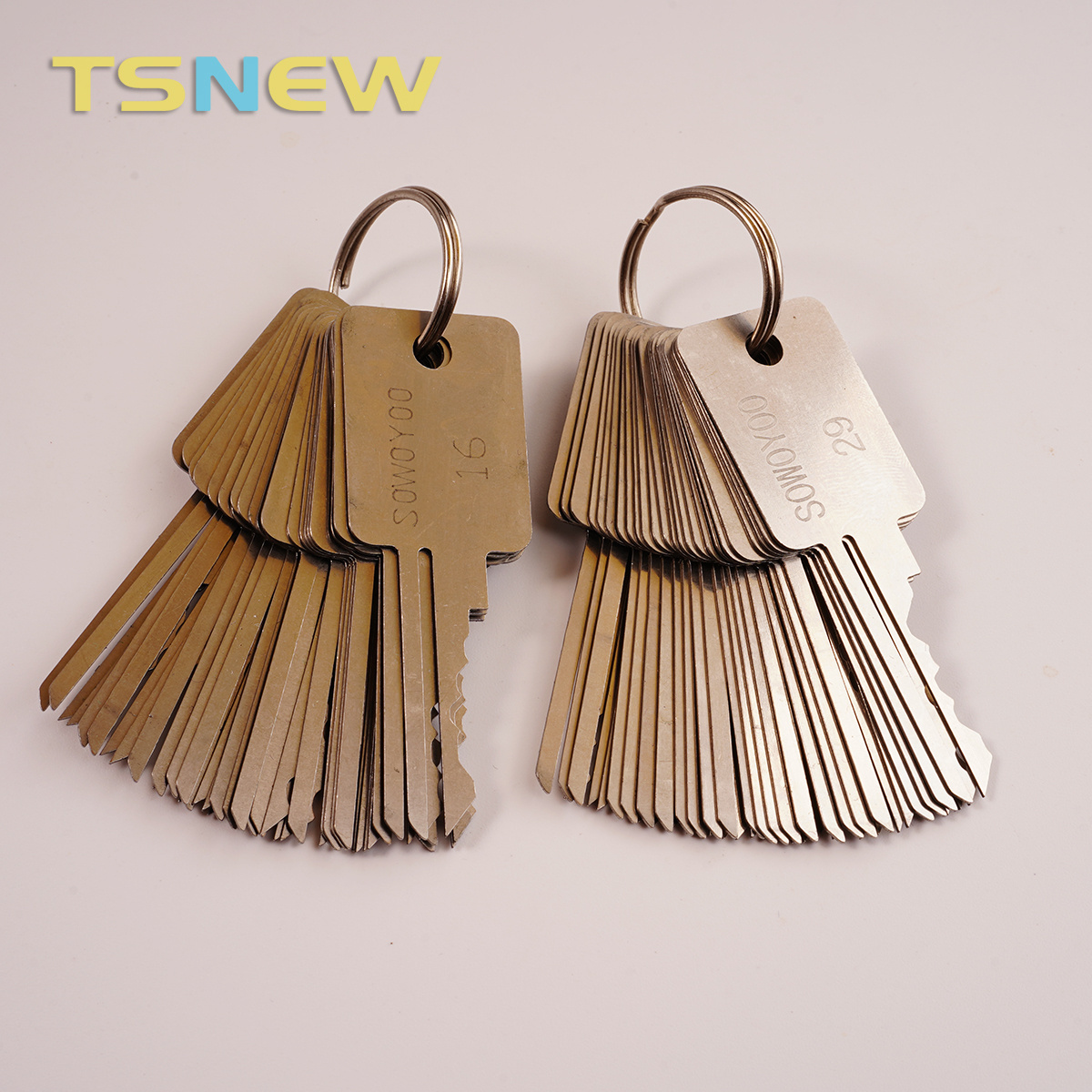 TSNEW Locksmith supplies 48 PCS Quick Lock Picking tools Pin Tumbler Lock pick set