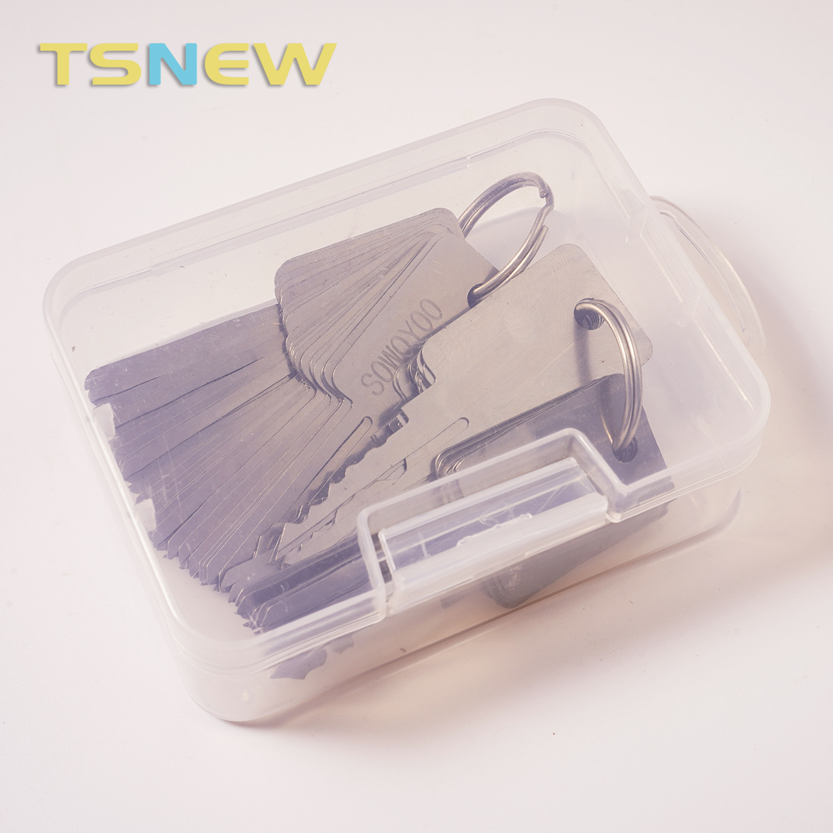 TSNEW Universal 48 In 1 Master Keys Set For SOWOYOO Power Key For Pad Lock Locksmith Tools try out keys