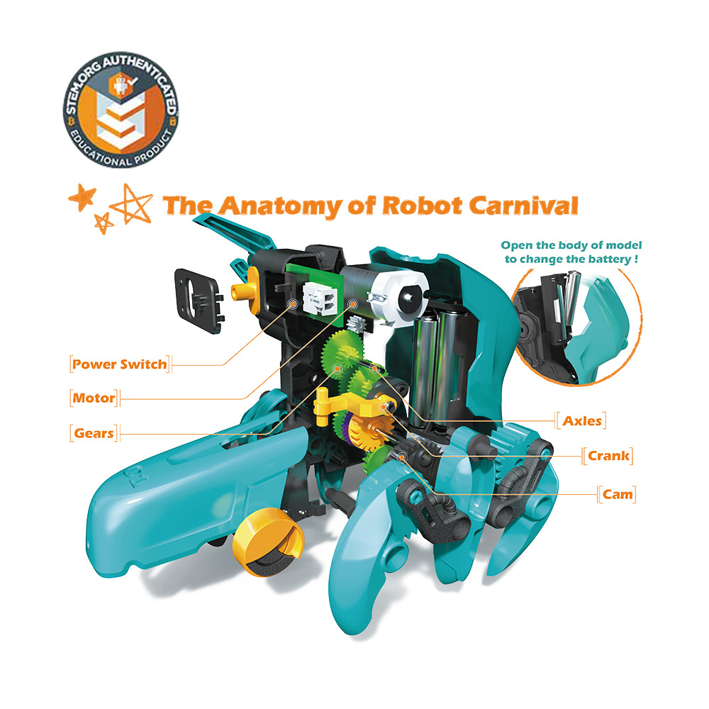 Robot Building Toy Robot STEM Toy Robot Building Kit