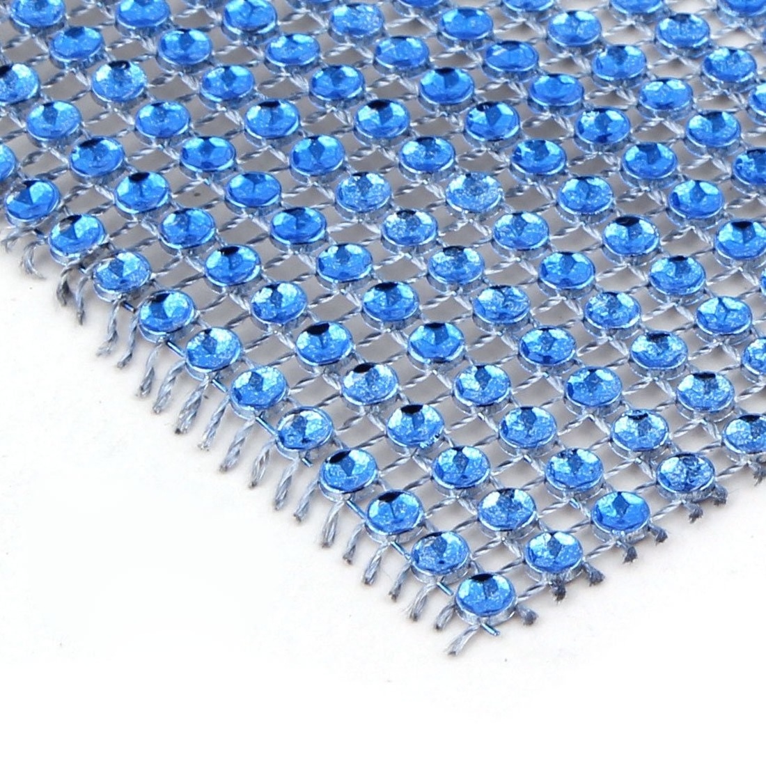 Classical style bling roll tape tulle crystal ribbon diamond mesh wrap ribbon plastic rhinestone mesh