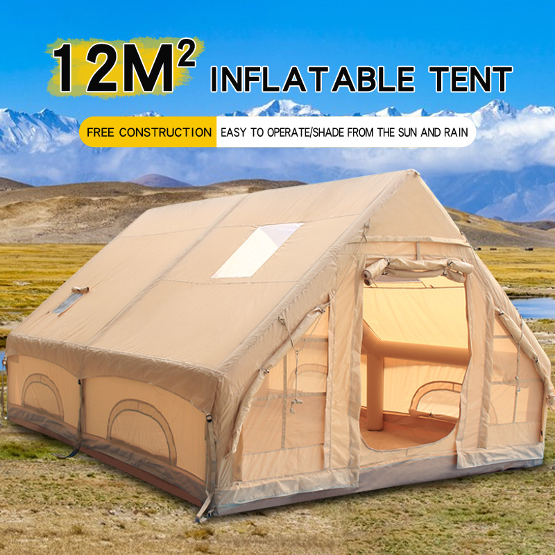 Family Air Camping Tube Insect Proof Net Tent Inflatable Camping Inflatable Tent